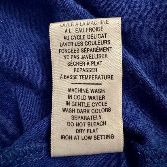 Vintage JACOB Blue T-Shirt, Womens Size Large - Picture 5 of 6